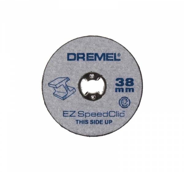 Набор отрезных кругов Dremel SC456, резка металл/дерево/пластмасса, 38 мм, 12 шт.